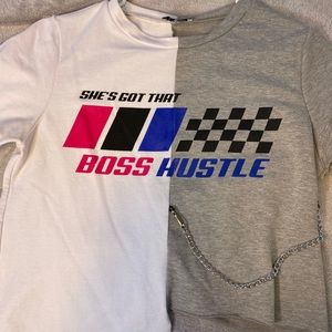Boss Hustle Crop Top - Fashion Nova